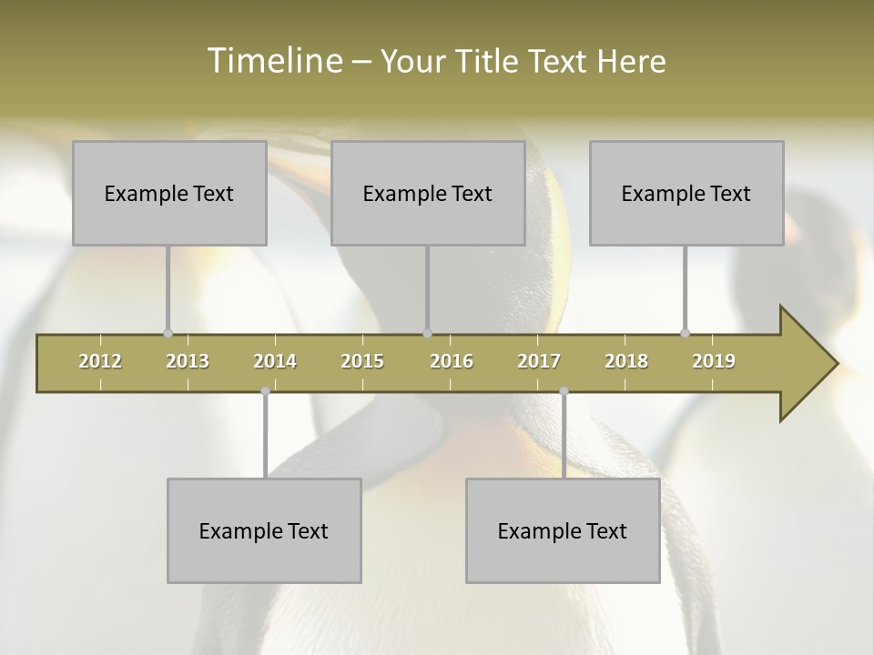 Stunning Cold Antarctic PowerPoint Template