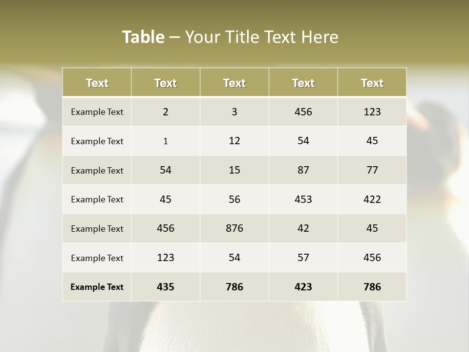 Stunning Cold Antarctic PowerPoint Template