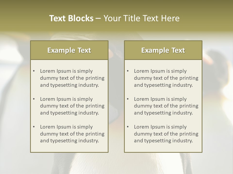 Stunning Cold Antarctic PowerPoint Template