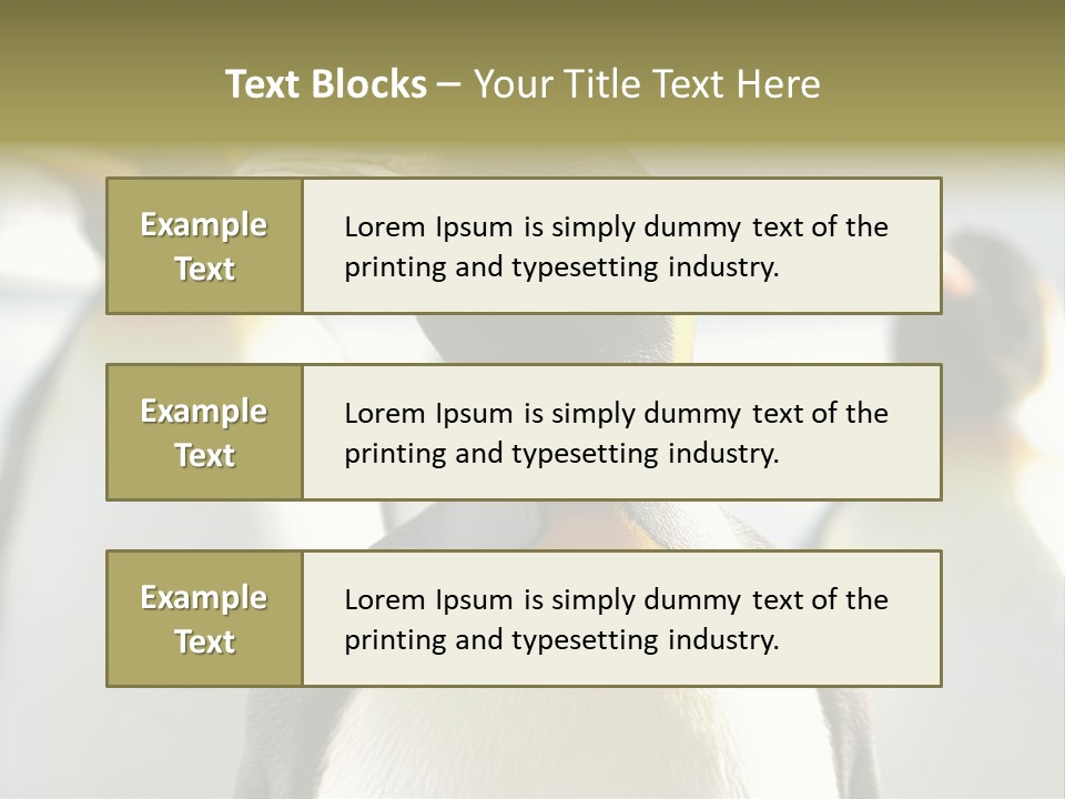Stunning Cold Antarctic PowerPoint Template