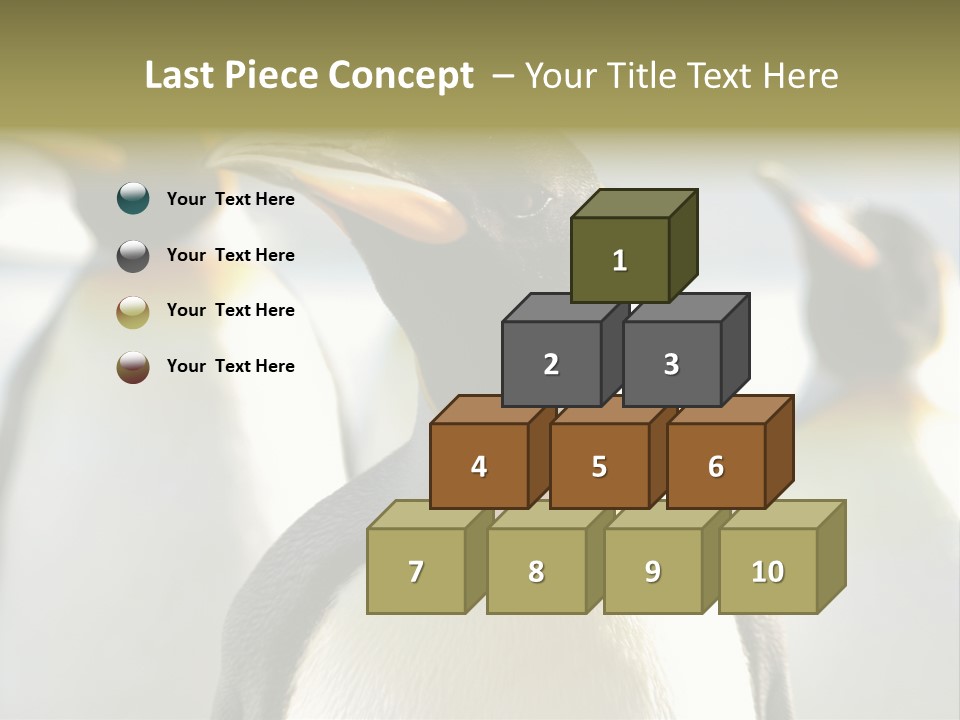 Stunning Cold Antarctic PowerPoint Template