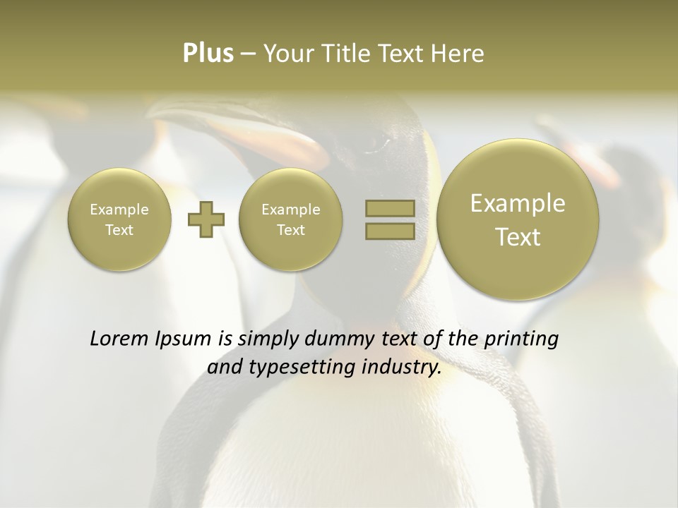 Stunning Cold Antarctic PowerPoint Template
