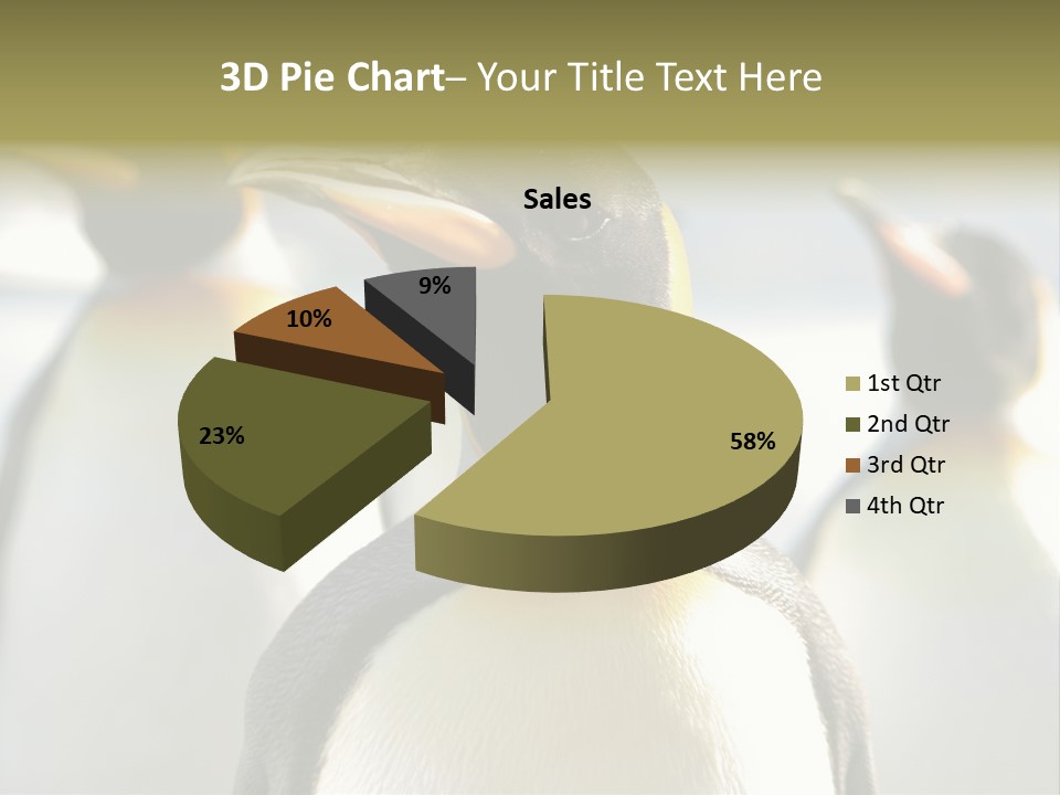 Stunning Cold Antarctic PowerPoint Template
