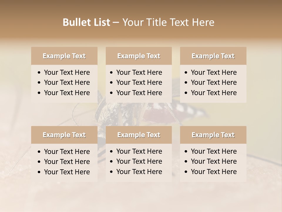 Sucking Carrier Sting PowerPoint Template