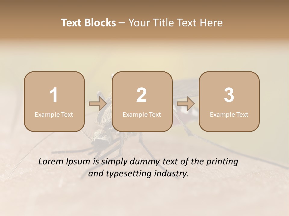 Sucking Carrier Sting PowerPoint Template