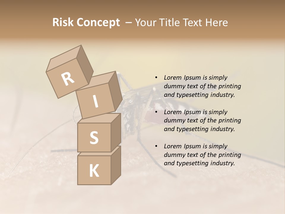 Sucking Carrier Sting PowerPoint Template