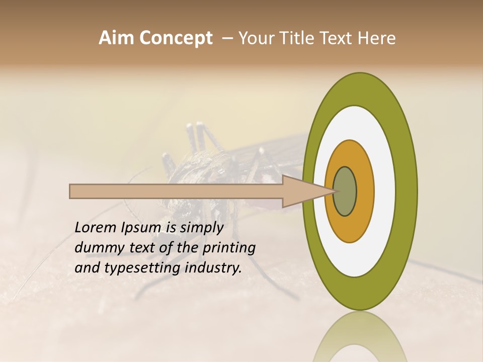 Sucking Carrier Sting PowerPoint Template