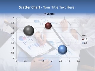 Busy Charts Review PowerPoint Template