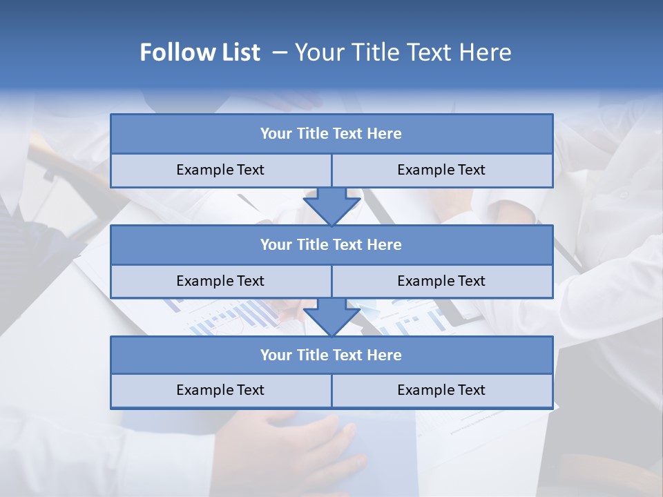 Busy Charts Review PowerPoint Template
