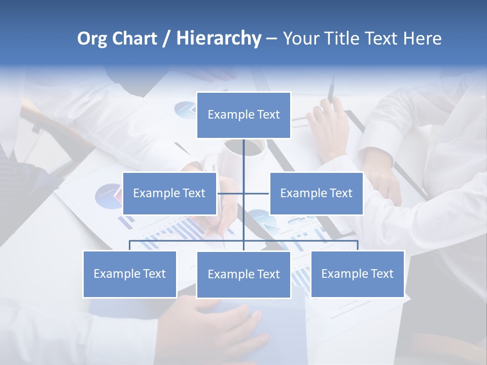 Busy Charts Review PowerPoint Template
