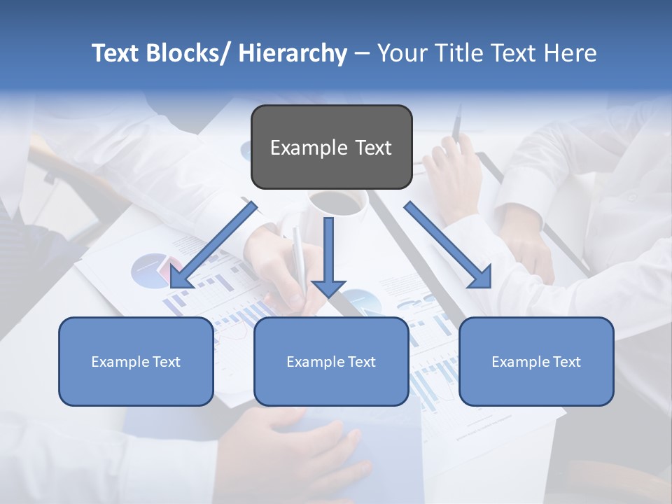 Busy Charts Review PowerPoint Template
