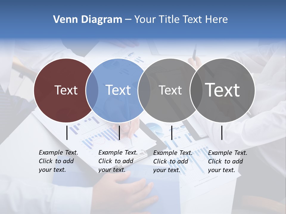 Busy Charts Review PowerPoint Template