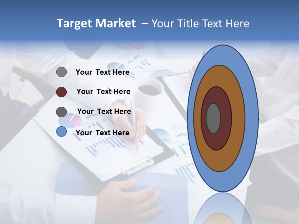 Busy Charts Review PowerPoint Template