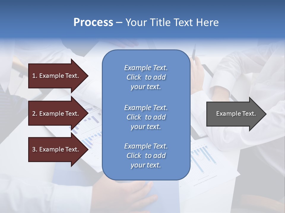 Busy Charts Review PowerPoint Template