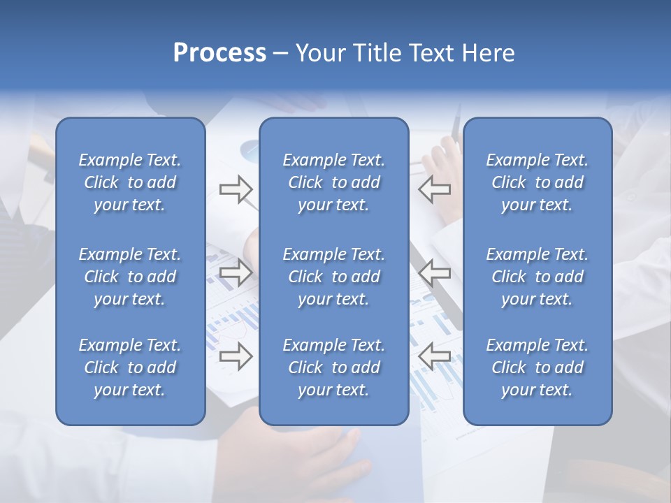 Busy Charts Review PowerPoint Template