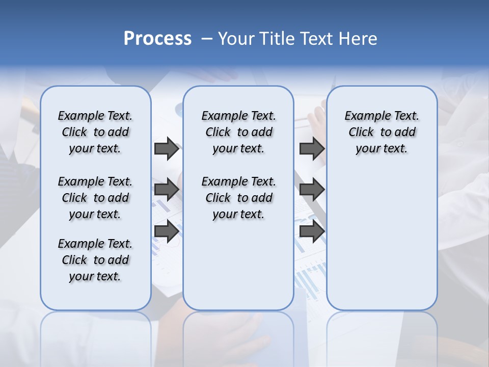 Busy Charts Review PowerPoint Template