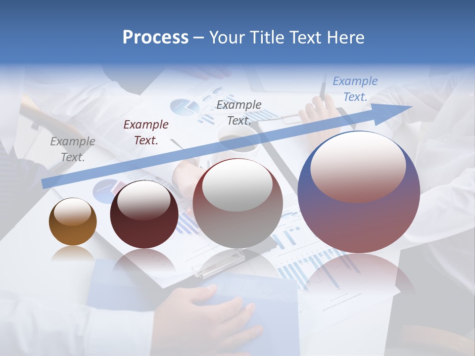 Busy Charts Review PowerPoint Template