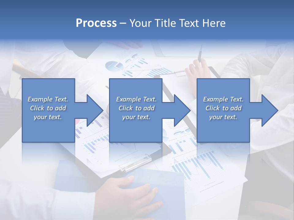 Busy Charts Review PowerPoint Template