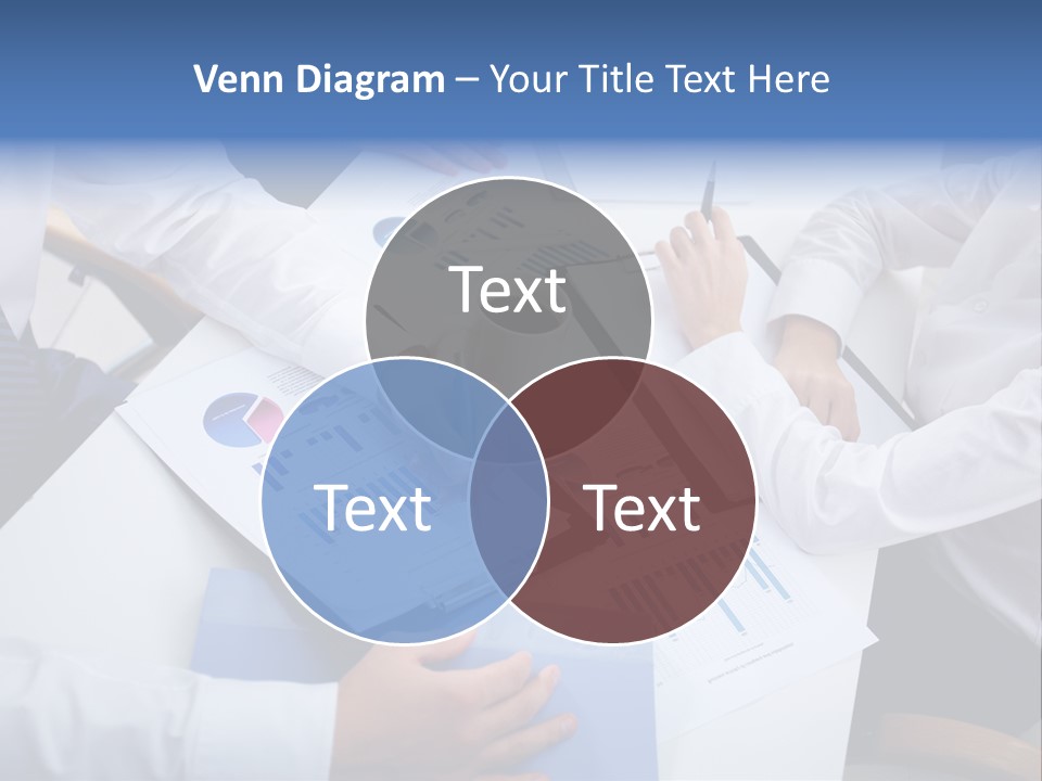 Busy Charts Review PowerPoint Template