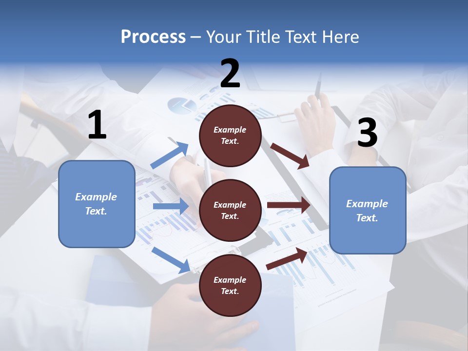Busy Charts Review PowerPoint Template