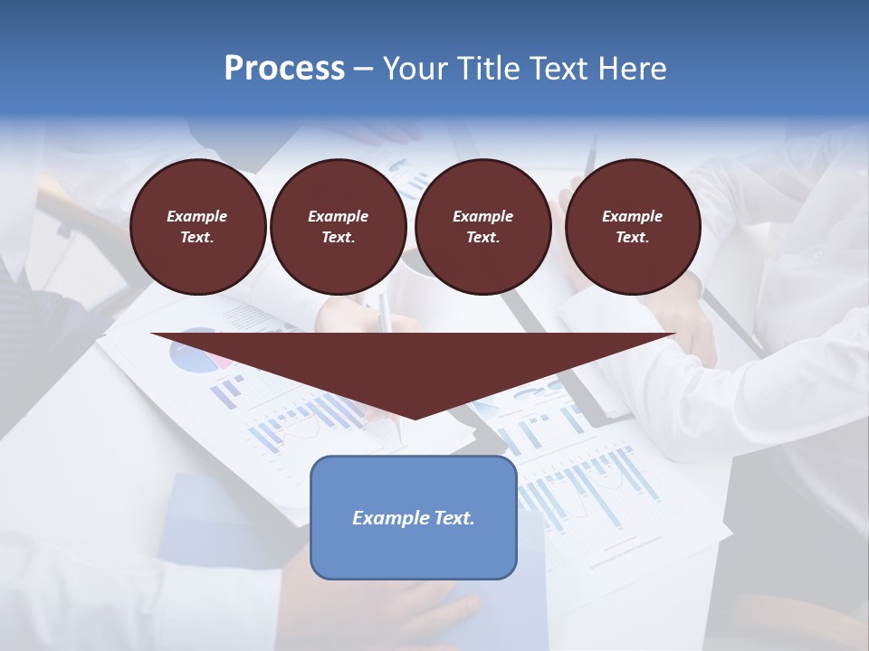 Busy Charts Review PowerPoint Template