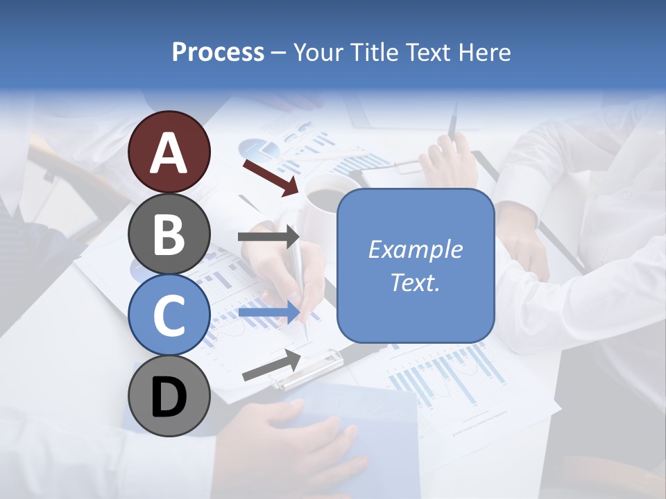 Busy Charts Review PowerPoint Template
