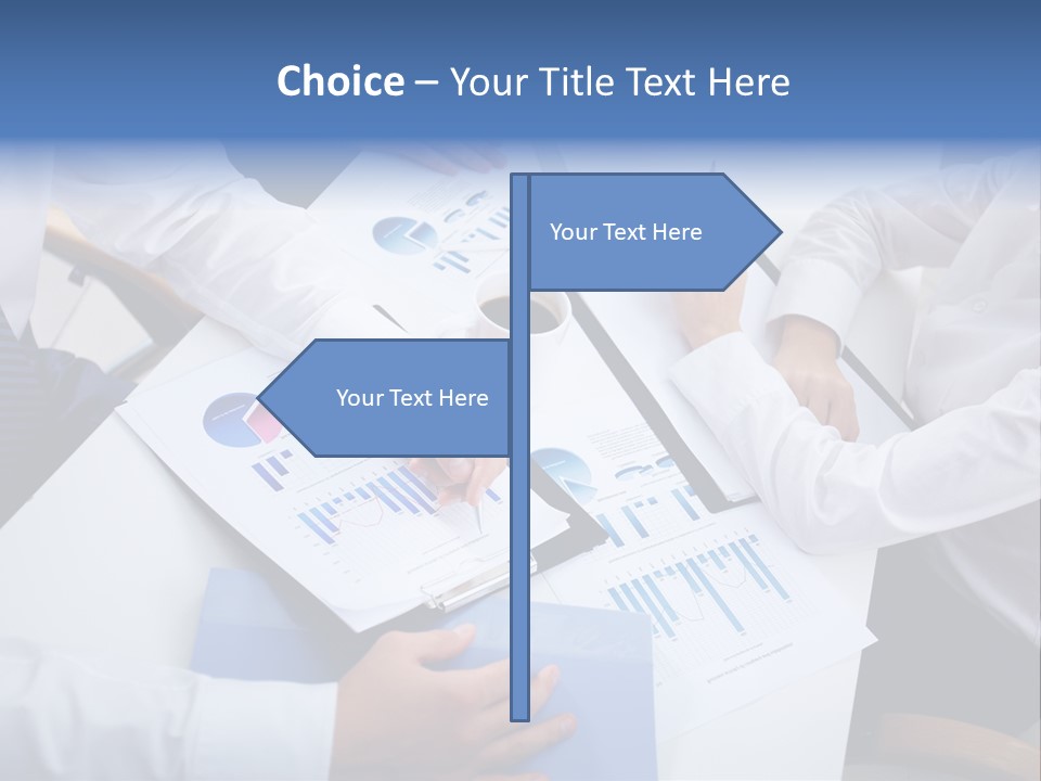 Busy Charts Review PowerPoint Template