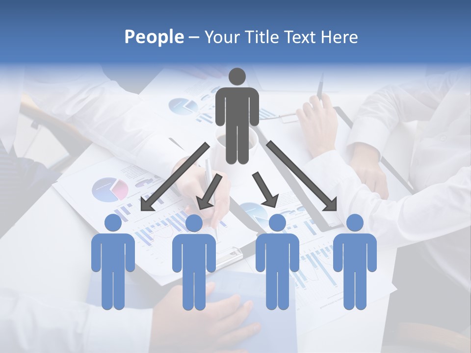 Busy Charts Review PowerPoint Template