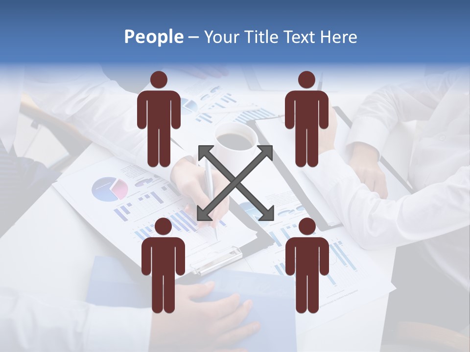 Busy Charts Review PowerPoint Template