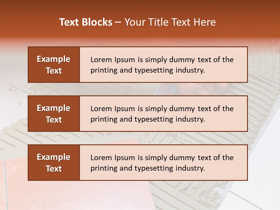 Worker Labor Renovate PowerPoint Template