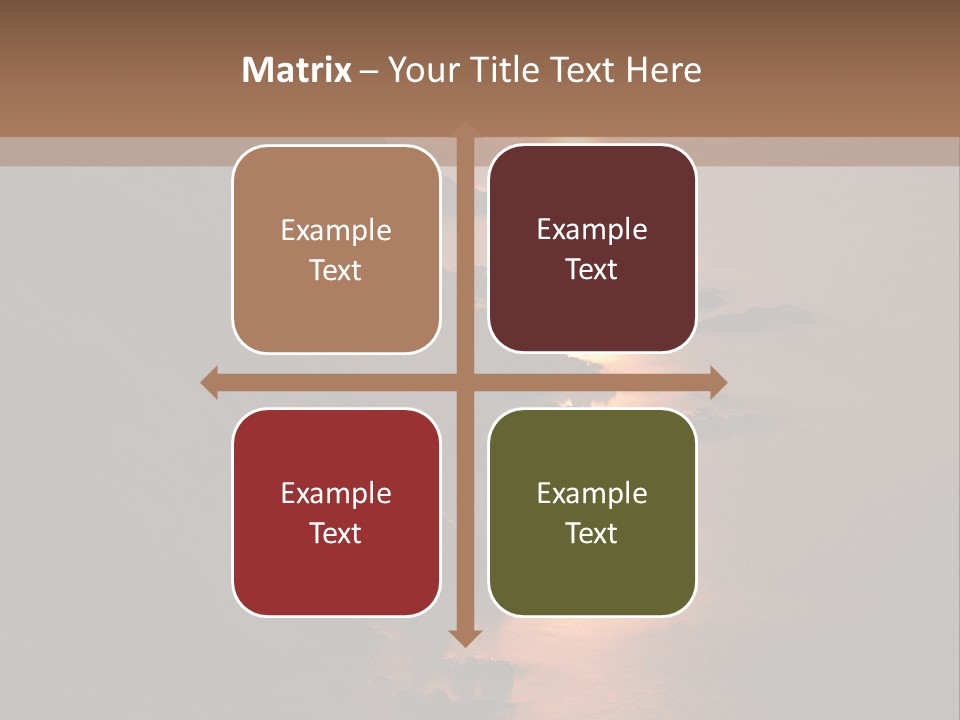 Cylinder Horizon Rural Site PowerPoint Template