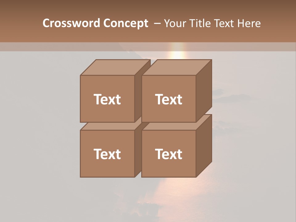 Cylinder Horizon Rural Site PowerPoint Template