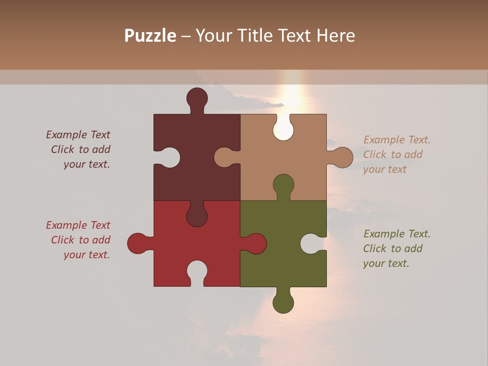 Cylinder Horizon Rural Site PowerPoint Template