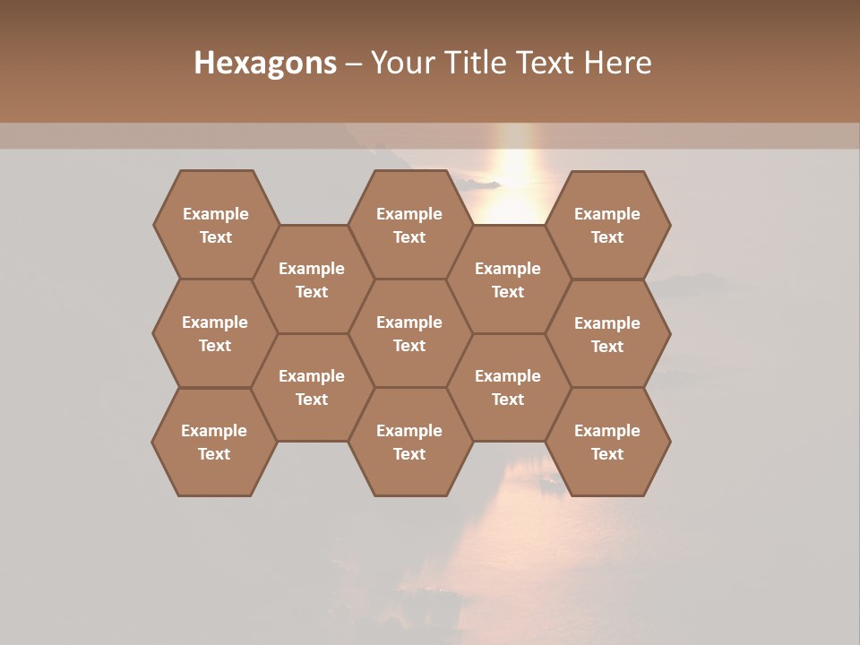 Cylinder Horizon Rural Site PowerPoint Template