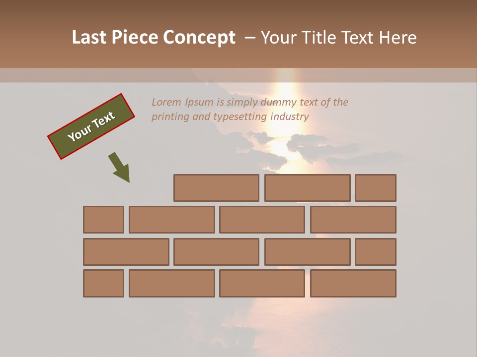 Cylinder Horizon Rural Site PowerPoint Template