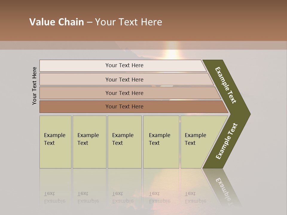 Cylinder Horizon Rural Site PowerPoint Template