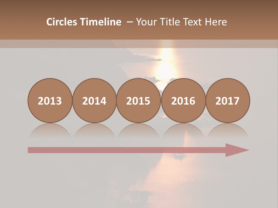 Cylinder Horizon Rural Site PowerPoint Template