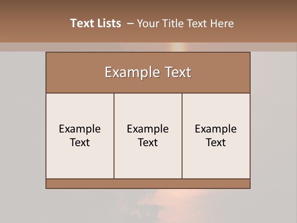 Cylinder Horizon Rural Site PowerPoint Template