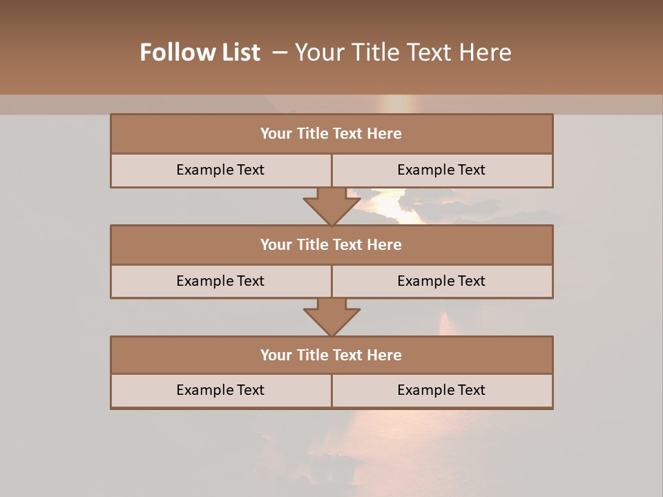 Cylinder Horizon Rural Site PowerPoint Template