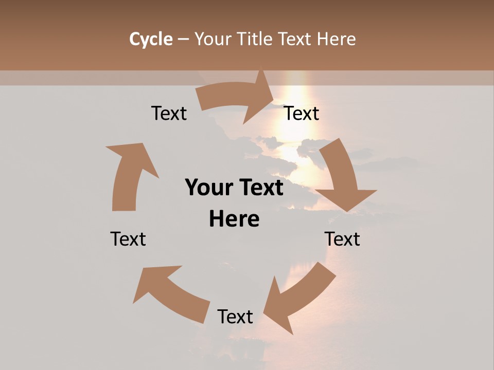 Cylinder Horizon Rural Site PowerPoint Template