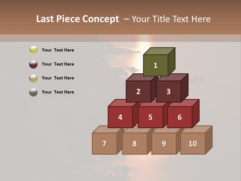 Cylinder Horizon Rural Site PowerPoint Template