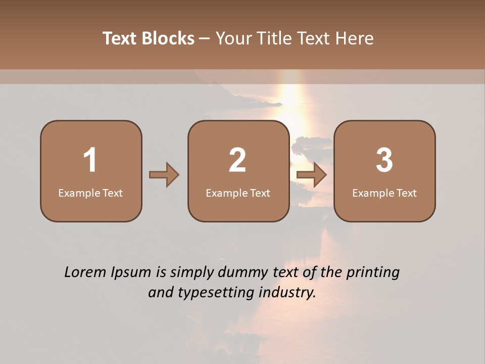 Cylinder Horizon Rural Site PowerPoint Template