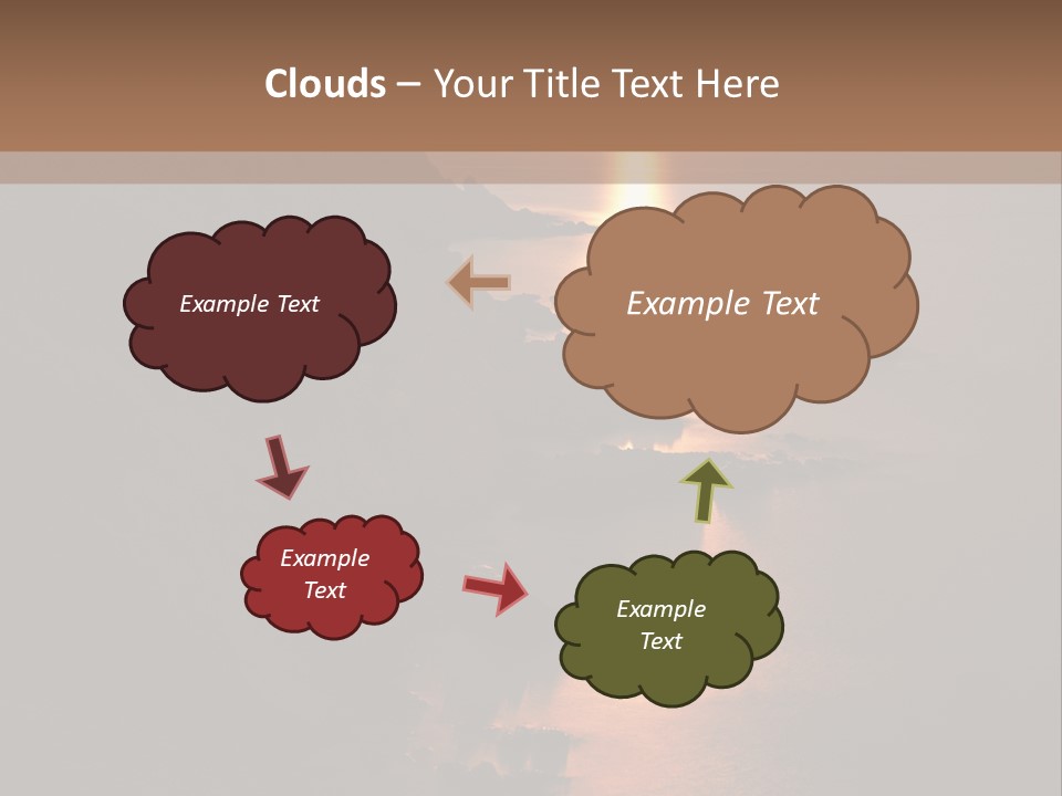 Cylinder Horizon Rural Site PowerPoint Template