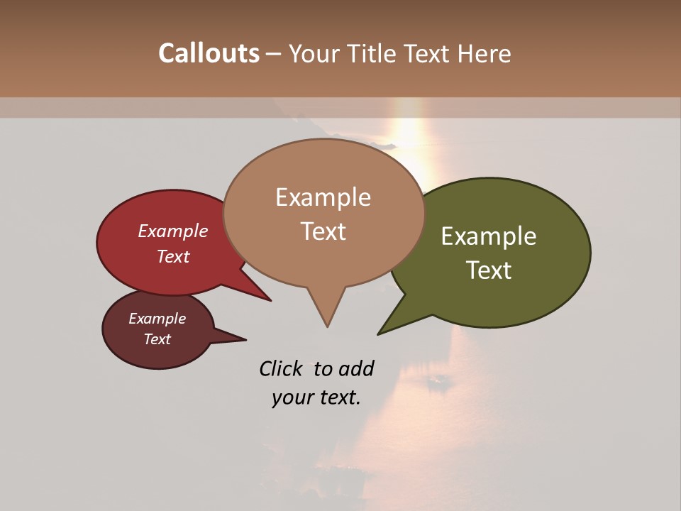 Cylinder Horizon Rural Site PowerPoint Template