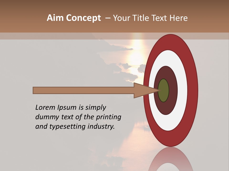 Cylinder Horizon Rural Site PowerPoint Template