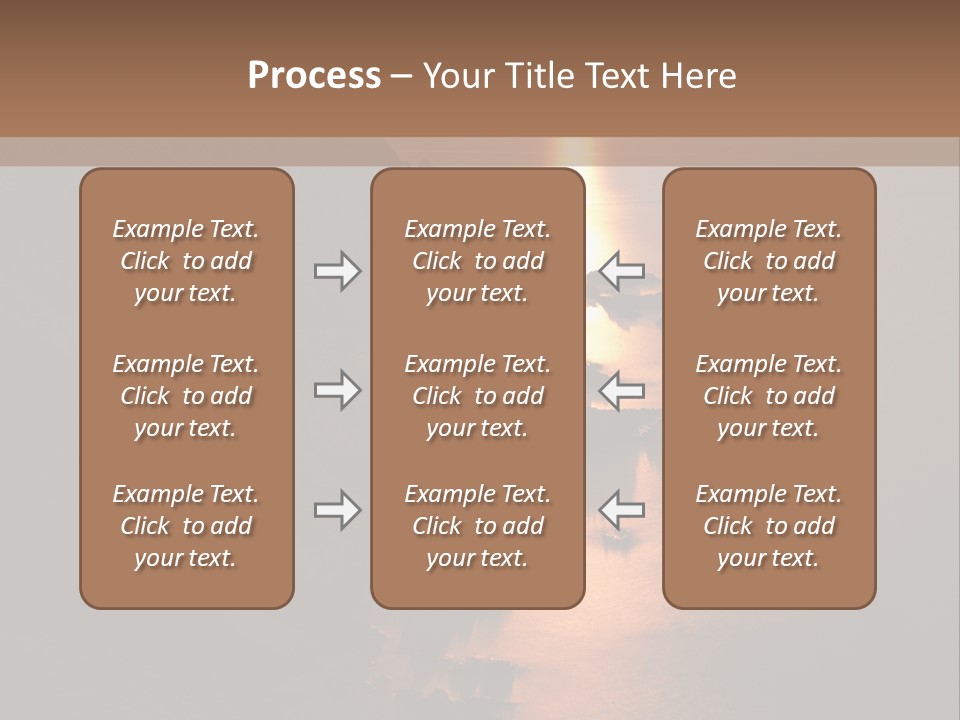 Cylinder Horizon Rural Site PowerPoint Template