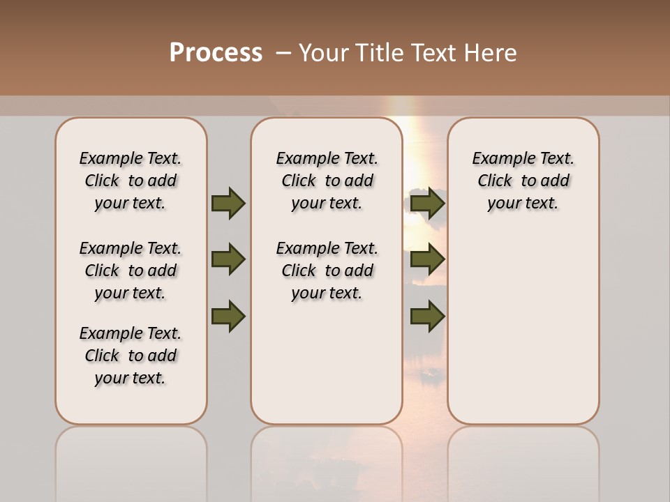 Cylinder Horizon Rural Site PowerPoint Template