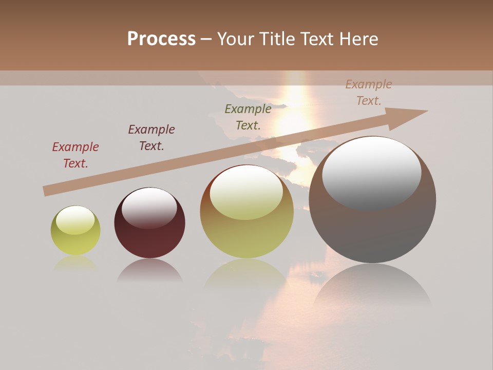 Cylinder Horizon Rural Site PowerPoint Template