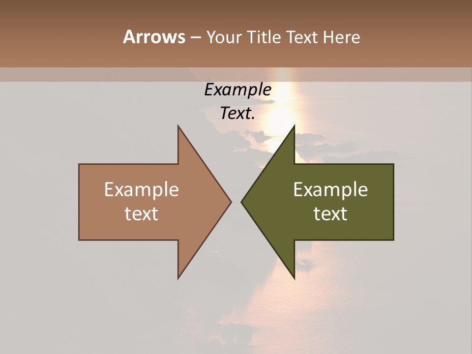 Cylinder Horizon Rural Site PowerPoint Template