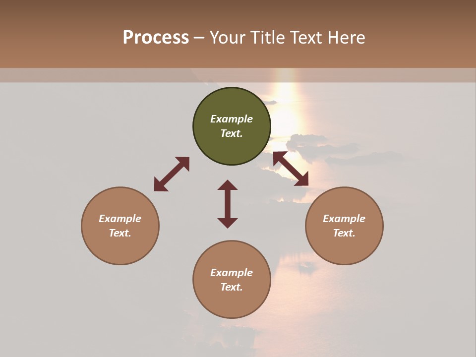 Cylinder Horizon Rural Site PowerPoint Template